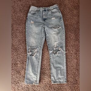 PACSUN Distressed Women’s Mom Jeans Size 28